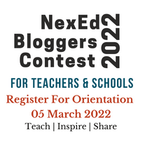 NexEd Bloggers Contest 2022, Teacher start Blogging, Inspire and share your stories in blog teachers from preschools, primary, middle and high schools educators K12 Contest, How to showcase classroom ideas through blogs